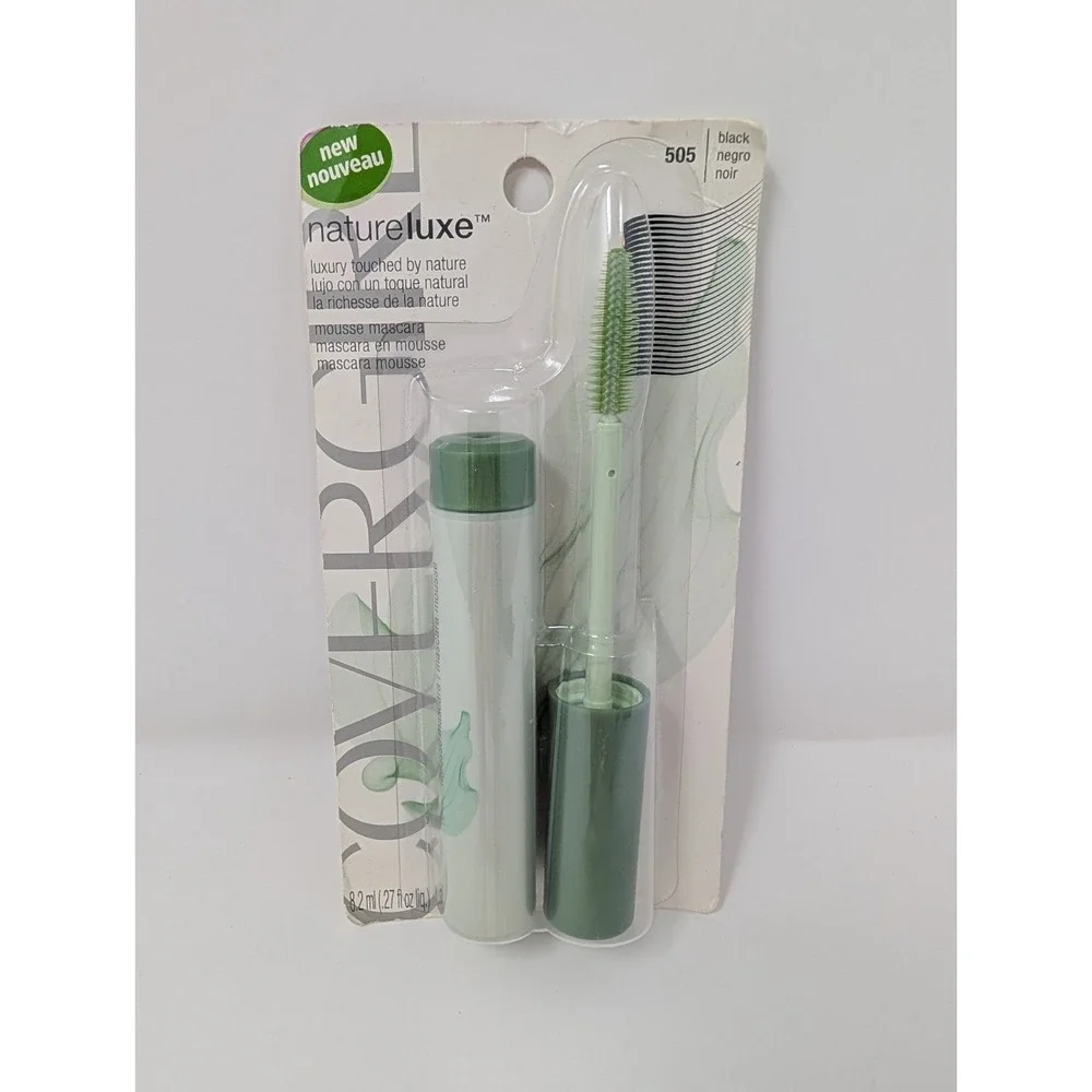 Covergirl Natureluxe Water Resistant Mousse Mascara #505 Black NOS‎ NEW